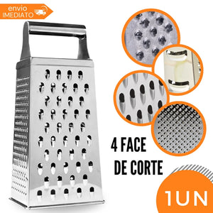 Ralador de Legumes em Inox para Cozinha