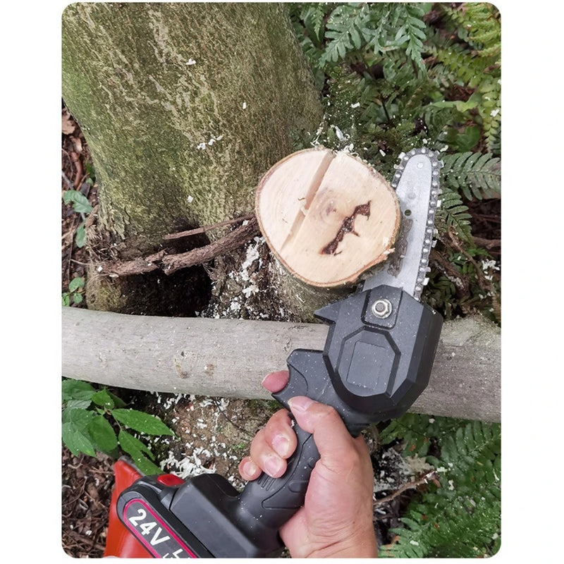 Mini Moto Serra Elétrica - Recarregável - Bivolt
