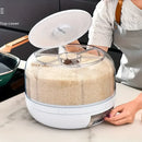 Organizador Giratório de Grãos SafeRoll™ 6 em 1