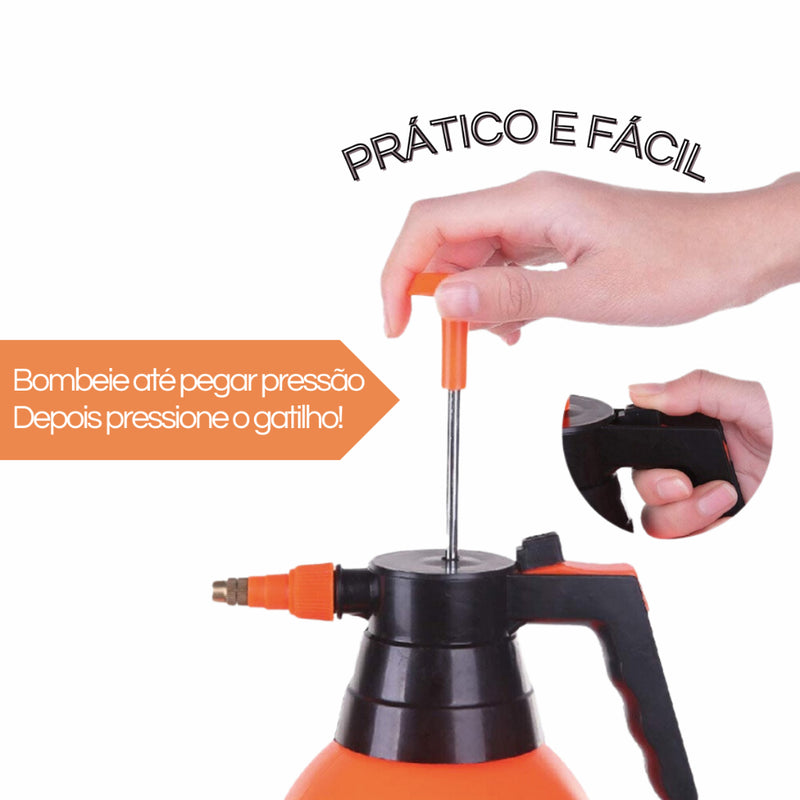 Pulverizador Spray de Compressao com Valvula - 2 Litros