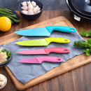 Facas Colorida De Inox Jogo - 4 Peças