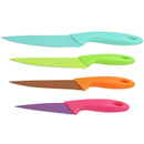 Facas Colorida De Inox Jogo - 4 Peças