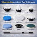 Escova Elétrica MaxClean Turbo 9 em 1