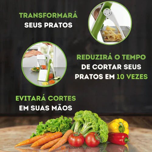Cortador Fatiador Safe Slice™ - Sou de Casa