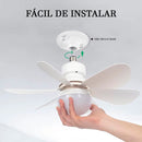 Ventilador de Teto com Luz e Controle Remoto - 4 Velocidades