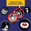 Mop Giratório Balde Inox Premium + SUPER BRINDE