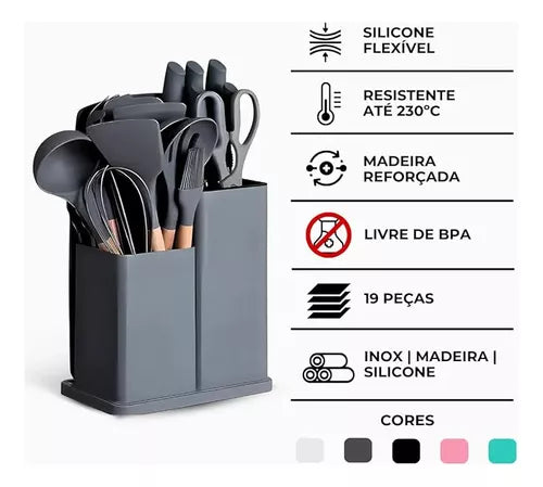 Jogo de Utensílios Profissional LineChef™
