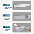 Varal Compact Mais Espaço + Pastilha Grátis - Sou de Casa