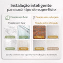 UltraGrip Inox - Suporte para Vassouras e Rodos