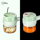 Cortador de alimentos elétrico portátil 3 em 1