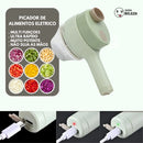 Cortador de alimentos elétrico portátil 3 em 1
