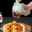 Cortador de alimentos elétrico portátil 3 em 1