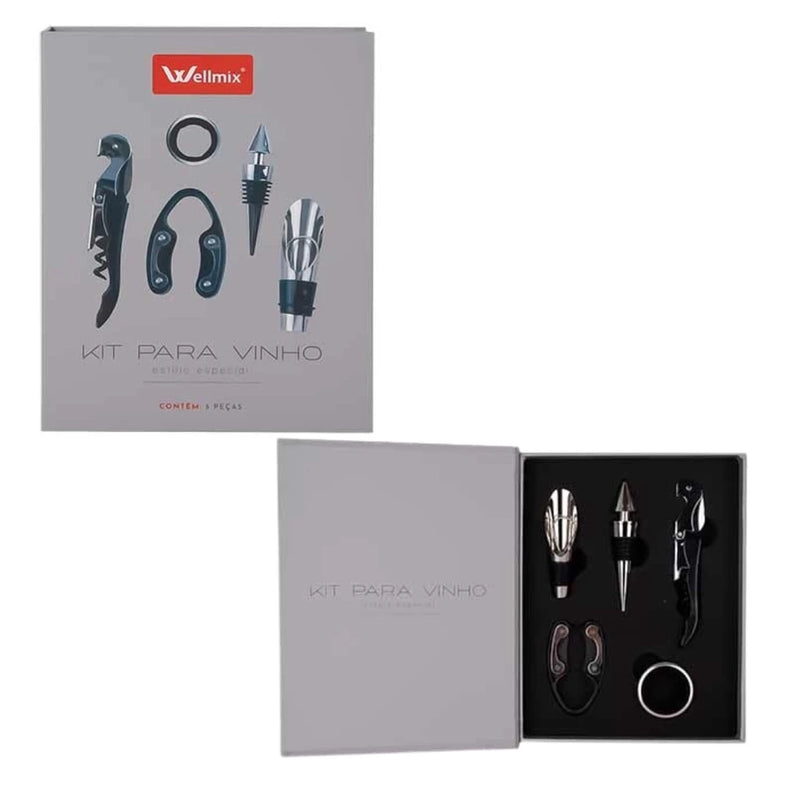 Kit Livro da Sabedoria para Vinhos - Linha Premium