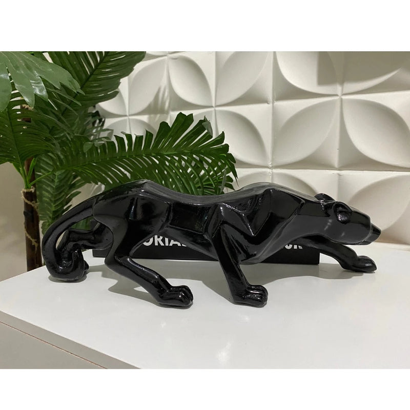 Escultura Pantera Negra - 37 cm