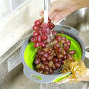 Escorredor Dobrável Retratil em Silicone