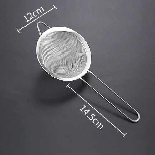 Peneira em Aço e Inox para Cozinha - Kit 3 peças