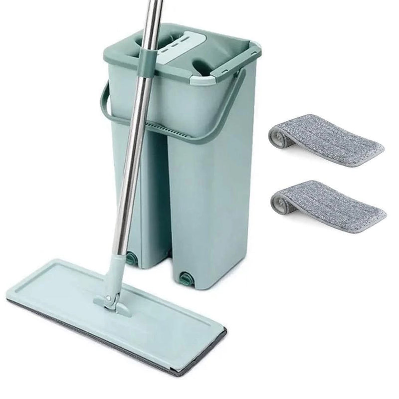 Flat Mop Rodo Mágico com Balde