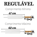 Espeto Giratorio Elétrico para Churrasco