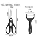 Conjunto de Facas em Madeira e Inox - Linha Premium