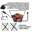 Acendedor Elétrico Para Churrasqueira
