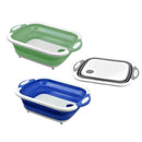 Tábua + Escorredor Retrátil Multifuncional 3 em 1