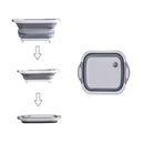 Tábua + Escorredor Retrátil Multifuncional 3 em 1