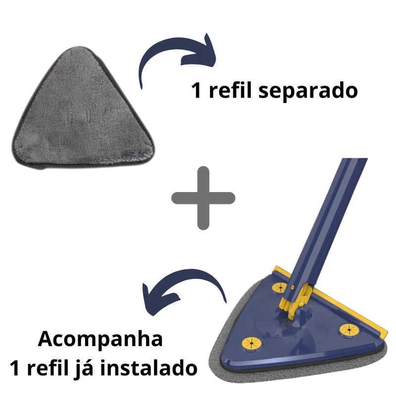 Esfregão Mop com Suporte 360°