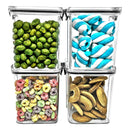 Potes Hermeticos Com Trava Empilhavel