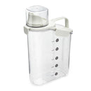 Pote Hermético De Acrílico 2.8L C/ Copo Medidor Bico Dosador Trava Super Resistente