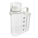 Pote Hermético De Acrílico 2.8L C/ Copo Medidor Bico Dosador Trava Super Resistente