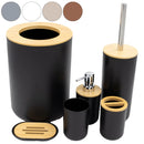 Kit para Banheiro Bambu - 6 peças
