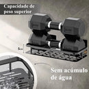 Suporte para Banheiro Sem Furo em Alumínio - Linha Premium