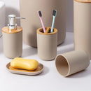 Kit para Banheiro Bambu - 6 peças