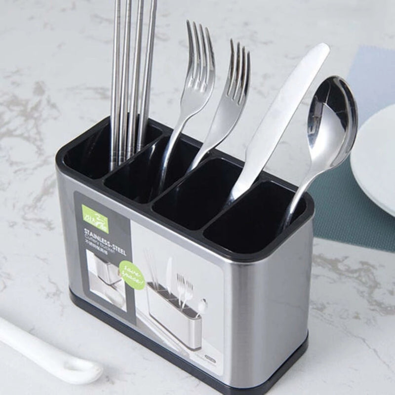 Porta Talheres em Aço e Inox para Cozinha