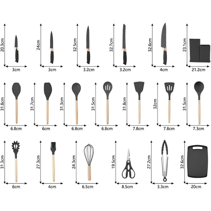 Jogo de Utensílios Profissional LineChef™