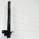 Varal de Roupa Retrátil de Parede em Alumínio