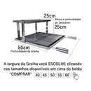 Grelha Parrilla Inox Uruguaia