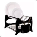 Escorredor De Louça Cozinha Prato Duplo Porta Talheres Metaltru