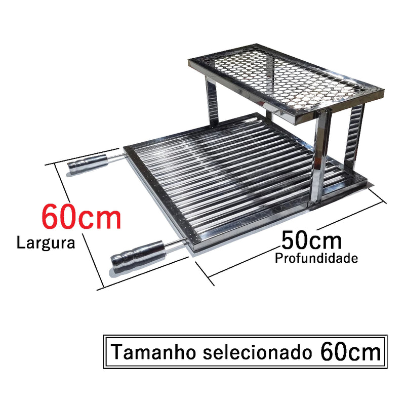 Grelha Parrilla Inox Uruguaia