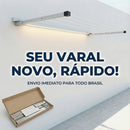 Varal Retrátil em Alumínio Reforçado - Inova