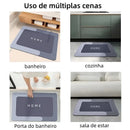Tapete Absorvente Antiderrapante para Banheiro