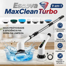 Escova Elétrica MaxClean Turbo 9 em 1