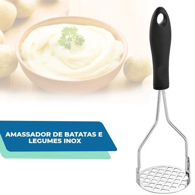 Amassador Batatas Espremedor Manual