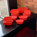 Pote com Tampa Kit 10 Peças - Tiffany