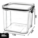 Potes Hermeticos Com Trava Empilhavel