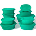 Pote com Tampa Kit 10 Peças - Tiffany
