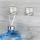 Kit 2 Aço inoxidável Suporte Porta Esponja para bucha de pia Prateleira de cozinha(Enviamos imediatamente)