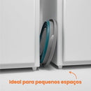 Balde Dobrável Retrátil Flexível 10L Silicone  Com Alça