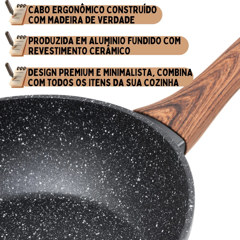 Frigideira Cerâmica Antiaderente 24cm