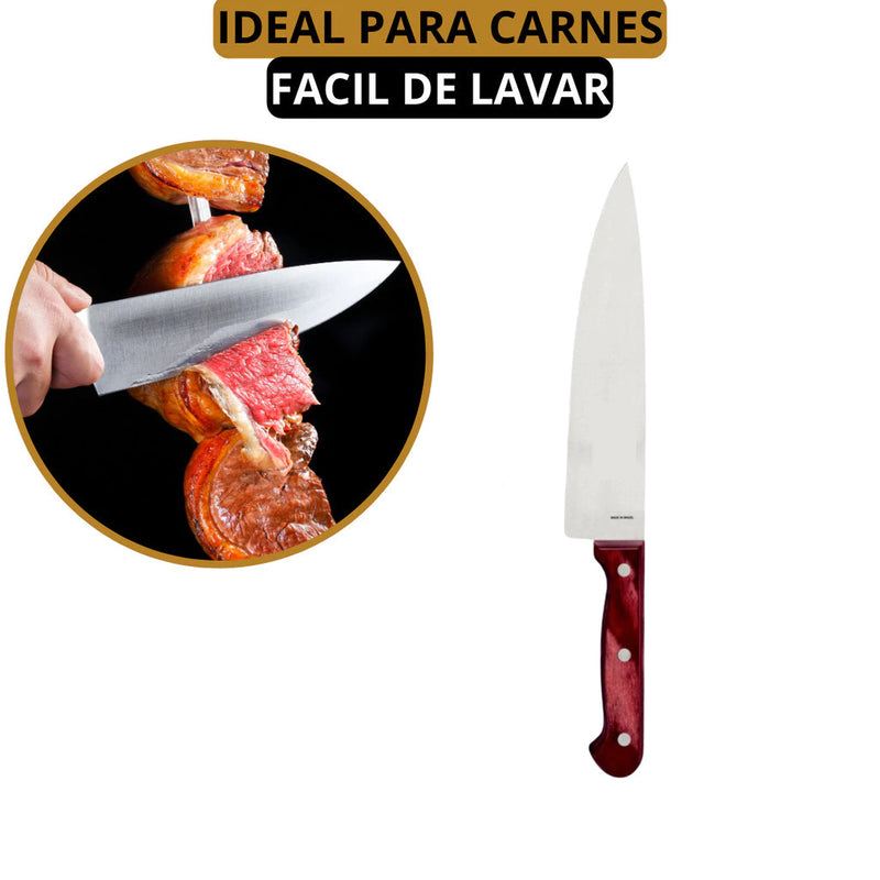 Facas para Cozinha em Inox - Linha Premium